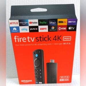 Amazon Fire TV Stick 4K MAX HDR Wi-Fi 6 BRAND NEW SEALED